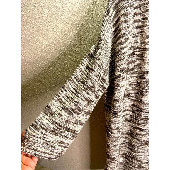 Pure Jill Women Neutral Open Sweater Cardigan Size M - Picture 3 of 7